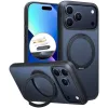 Torras Ostand Pro Back Cover hoesje met MagSafe voor Apple iPhone 17 Pro - Zwart 0