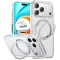 Torras Ostand Pro Back Cover hoesje met MagSafe voor Apple iPhone 17 Pro Max - Transparant