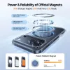 Torras Ostand Pro Back Cover hoesje met MagSafe voor Apple iPhone 17 Pro Max - Transparant 6