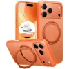 Torras Ostand Pro Back Cover hoesje met MagSafe voor Apple iPhone 17 Pro - Oranje 0