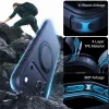 Torras Ostand Pro Back Cover hoesje met MagSafe voor Apple iPhone 17 Pro Max - Donkerblauw 4