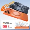 Torras Ostand Pro Back Cover hoesje met MagSafe voor Apple iPhone 17 Pro Max - Oranje 3