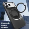Torras Ostand R Fitness Back Cover hoesje met MagSafe voor Apple iPhone 17 - Zwart 3