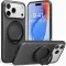 Torras Ostand R Fitness Back Cover hoesje met MagSafe voor Apple iPhone 17 Pro - Zwart