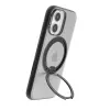 Torras Ostand R Fitness Back Cover hoesje met MagSafe voor Apple iPhone 17 - Transparant 5