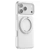 Torras Ostand R Fitness Back Cover hoesje met MagSafe voor Apple iPhone 17 Pro - Transparant 1