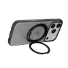 Torras Ostand R Fitness Back Cover hoesje met MagSafe voor Apple iPhone 17 Pro - Transparant 4