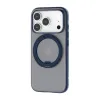Torras Ostand R Fitness Back Cover hoesje met MagSafe voor Apple iPhone 17 Pro - Donkerblauw 6