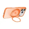 Torras Ostand R Fitness Back Cover hoesje met MagSafe voor Apple iPhone 17 Pro - Oranje 6