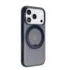 Torras Ostand R Fitness Back Cover hoesje met MagSafe voor Apple iPhone 17 Pro Max - Donkerblauw 4