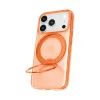 Torras Ostand R Fitness Back Cover hoesje met MagSafe voor Apple iPhone 17 Pro Max - Oranje 6