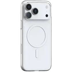 Torras SlimFit Back Cover hoesje met MagSafe voor Apple iPhone 17 Pro Max - Transparant