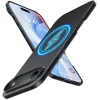 Torras SlimFit Back Cover hoesje met MagSafe voor Apple iPhone Air - Zwart 0