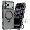 Torras Ostand Spin Air Back Cover hoesje met MagSafe voor Apple iPhone 17 Pro - Shadow Black 0