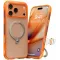 Torras Ostand Spin Air Back Cover hoesje met MagSafe voor Apple iPhone 17 Pro - Horizon Orange