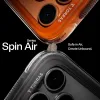 Torras Ostand Spin Air Back Cover hoesje met MagSafe voor Apple iPhone 17 Pro Max - Shadow Black 1