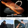 Torras Ostand Spin Air Back Cover hoesje met MagSafe voor Apple iPhone 17 Pro Max - Shadow Black 4