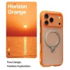Torras Ostand Spin Air Back Cover hoesje met MagSafe voor Apple iPhone 17 Pro Max - Horizon Orange 3