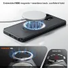 Torras Ostand Spin Back Cover hoesje met MagSafe voor Samsung Galaxy S26 Ultra - Zwart 5