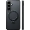 Torras Ostand Spin Back Cover hoesje met MagSafe voor Samsung Galaxy S26 Plus - Zwart 0
