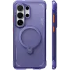 Torras Ostand Spin Air Back Cover hoesje met MagSafe voor Samsung Galaxy S26 Ultra - Donkerpaars 0