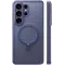 Torras Ostand Spin Back Cover hoesje met MagSafe voor Samsung Galaxy S26 Ultra - Donkerpaars