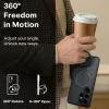 Torras Ostand Spin Back Cover hoesje met MagSafe voor Samsung Galaxy S26 Ultra - Donkerpaars 5