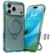 Torras Ostand Spin Air Back Cover hoesje met MagSafe voor Apple iPhone 17 Pro - Glacier Sprint
