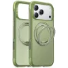 Torras Ostand O3 Air Back Cover hoesje met MagSafe voor Apple iPhone 17 Pro Max - Groen 0