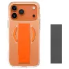 UNIQ Heldro Air MagClick MagSafe Back Cover hoesje voor Apple iPhone 17 Pro Max - Transparant/Oranje 3